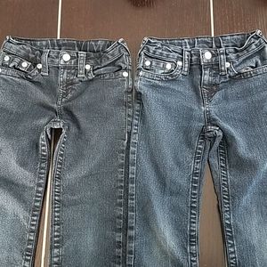 2 pairs-True Religion Boys jeans size 5